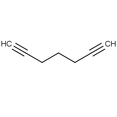 1,6-庚二炔分子式结构图