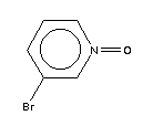 3-溴吡啶-N-氧化物分子式结构图