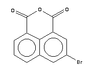 3-溴-1,8-萘二甲酸酐分子式结构图