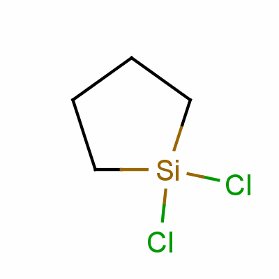 1,1-二氯-硅杂环戊烷分子式结构图