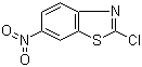 2-氯-6-硝基苯并噻唑分子式结构图