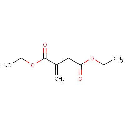 衣康酸二乙酯分子式结构图