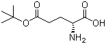 L-谷氨酸-5-叔丁基酯分子式结构图