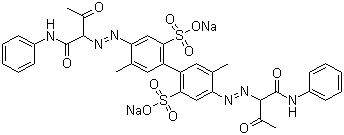 酸性黄6G分子式结构图