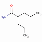 丙戊酰胺分子式结构图