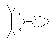 苯硼酸频呐醇酯分子式结构图