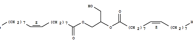 二油酸甘油酯分子式结构图