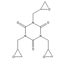 异氰尿酸三缩水甘油酯分子式结构图