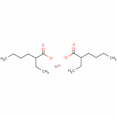 异辛酸锶分子式结构图