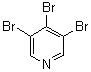 3,4,5-三溴吡啶分子式结构图