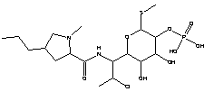 克林霉素磷酸酯分子式结构图