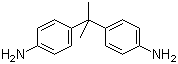 2,2-双(4-氨基苯基)丙烷分子式结构图