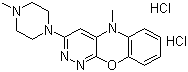 阿扎吩分子式结构图