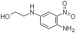 2-(4-氨基-3-硝基苯胺)乙醇分子式结构图