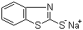 巯基苯并噻唑钠分子式结构图