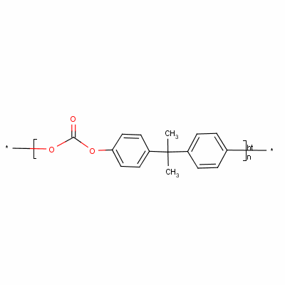 聚碳酸酯树脂分子式结构图