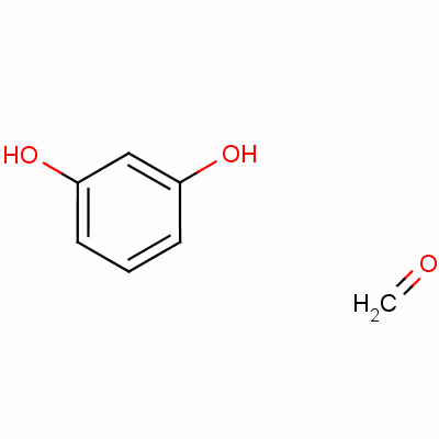 甲醛与1,3苯二酚的聚合物分子式结构图