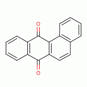 苯并[a]蒽-7,12-二酮分子式结构图