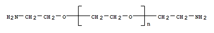 NH2-PEG-NH2分子式结构图