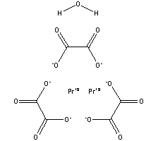 草酸镨分子式结构图