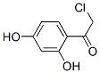 2-氯-2',4'-二羟基苯乙酮分子式结构图