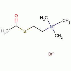 硫代溴代乙酰胆碱分子式结构图