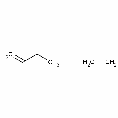 1-丁烯与乙烯的聚合物分子式结构图