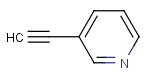 3-乙炔基吡啶分子式结构图