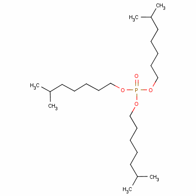 磷酸三异辛酯分子式结构图