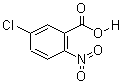 5-氯-2-硝基苯甲酸分子式结构图