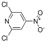 2,6-二氯-4-硝基吡啶分子式结构图