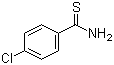 4-氯硫代苯甲酰胺分子式结构图