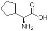 L-环戊基甘氨酸分子式结构图