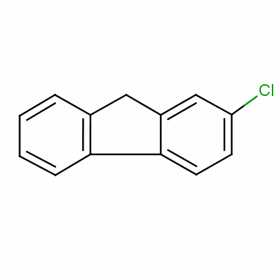 2-氯芴分子式结构图