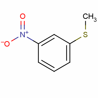 3-硝基茴香硫醚分子式结构图