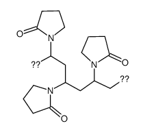 交联聚维酮分子式结构图