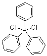 三苯基二氯化膦分子式结构图