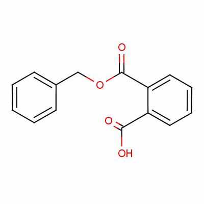 邻苯二甲酸单苄酯分子式结构图