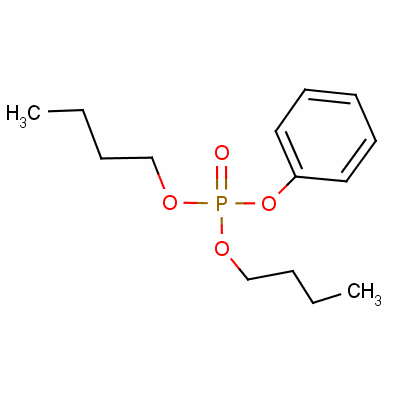 磷酸二丁苯酯分子式结构图