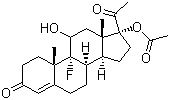 氟孕酮醋酸酯分子式结构图