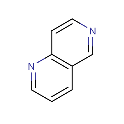 1,6-二氮萘分子式结构图