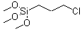 γ-氯丙基三甲氧基硅烷分子式结构图