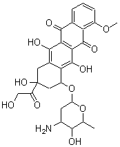 盐酸阿霉素分子式结构图