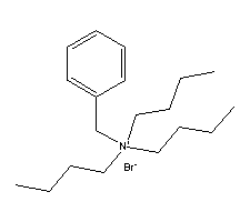 苄基三丁基溴化铵分子式结构图