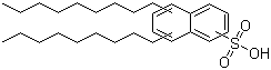 二壬基萘磺酸分子式结构图