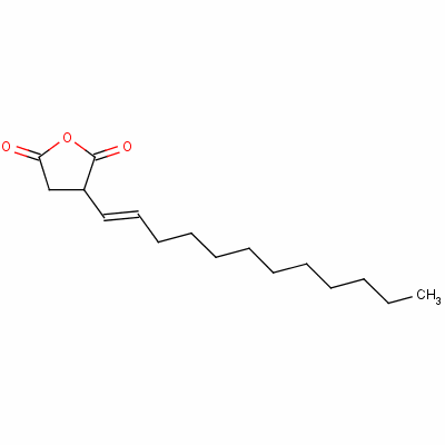 十二烯基丁二酸酐分子式结构图