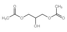 二乙酸甘油酯分子式结构图