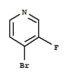 4-溴-3-氟吡啶分子式结构图