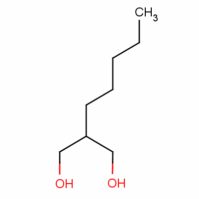 2-正戊丙烷-1,3-二醇分子式结构图