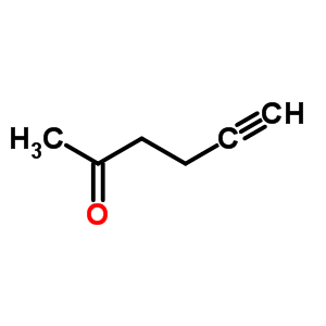 5-已炔-2-酮分子式结构图